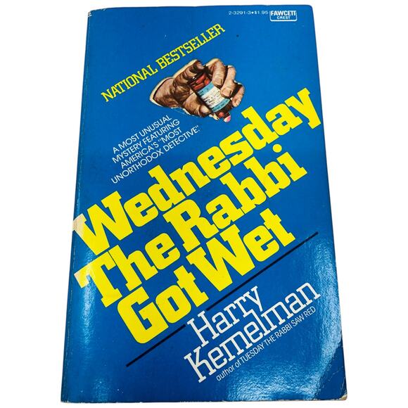 Harry Kemelman Wednesday The Rabbi Got Wet & Saturday The Rabbi Went Hungry Book - Picture 11 of 16